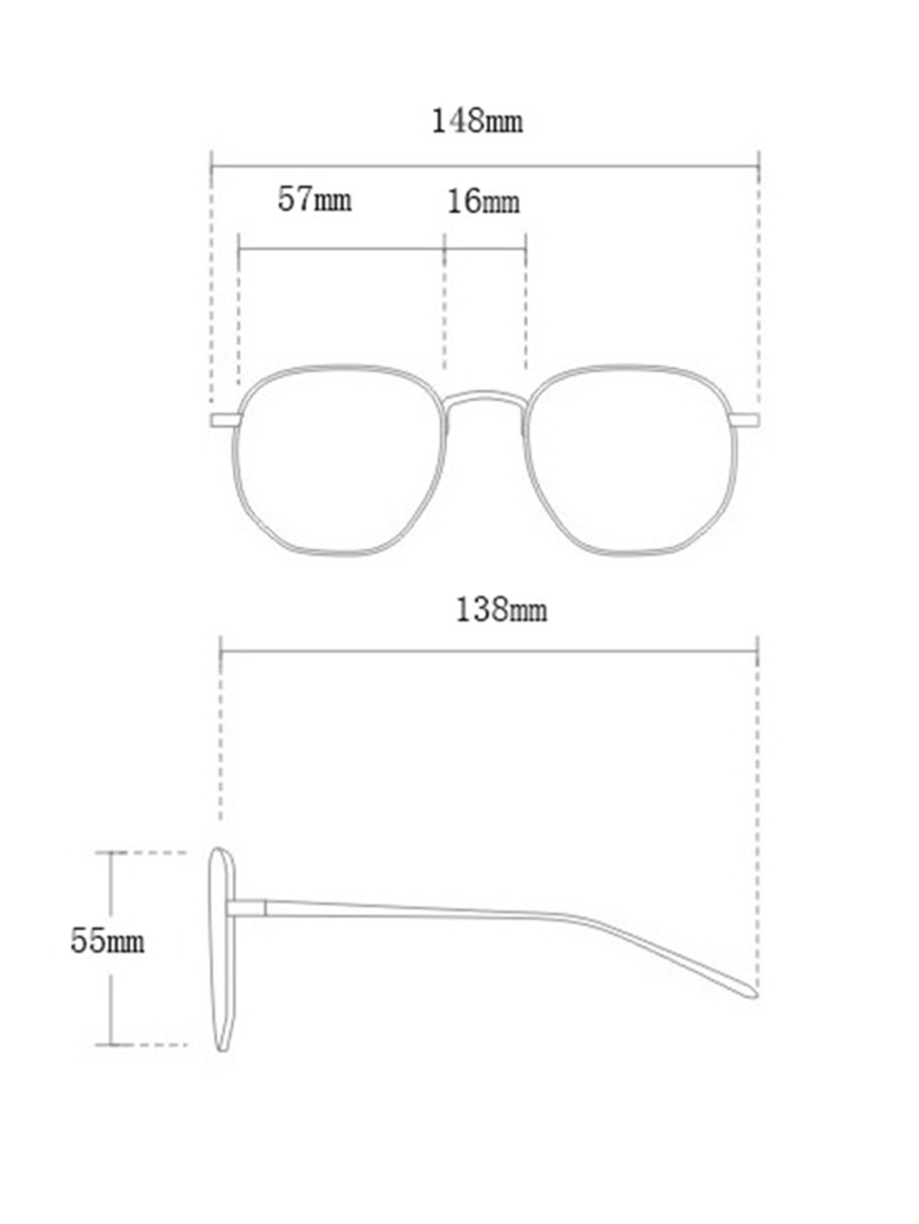 1 قطعة إطار نظارات نسائي جديد  - مراجعة Sunglasses Cat Eye وسعره