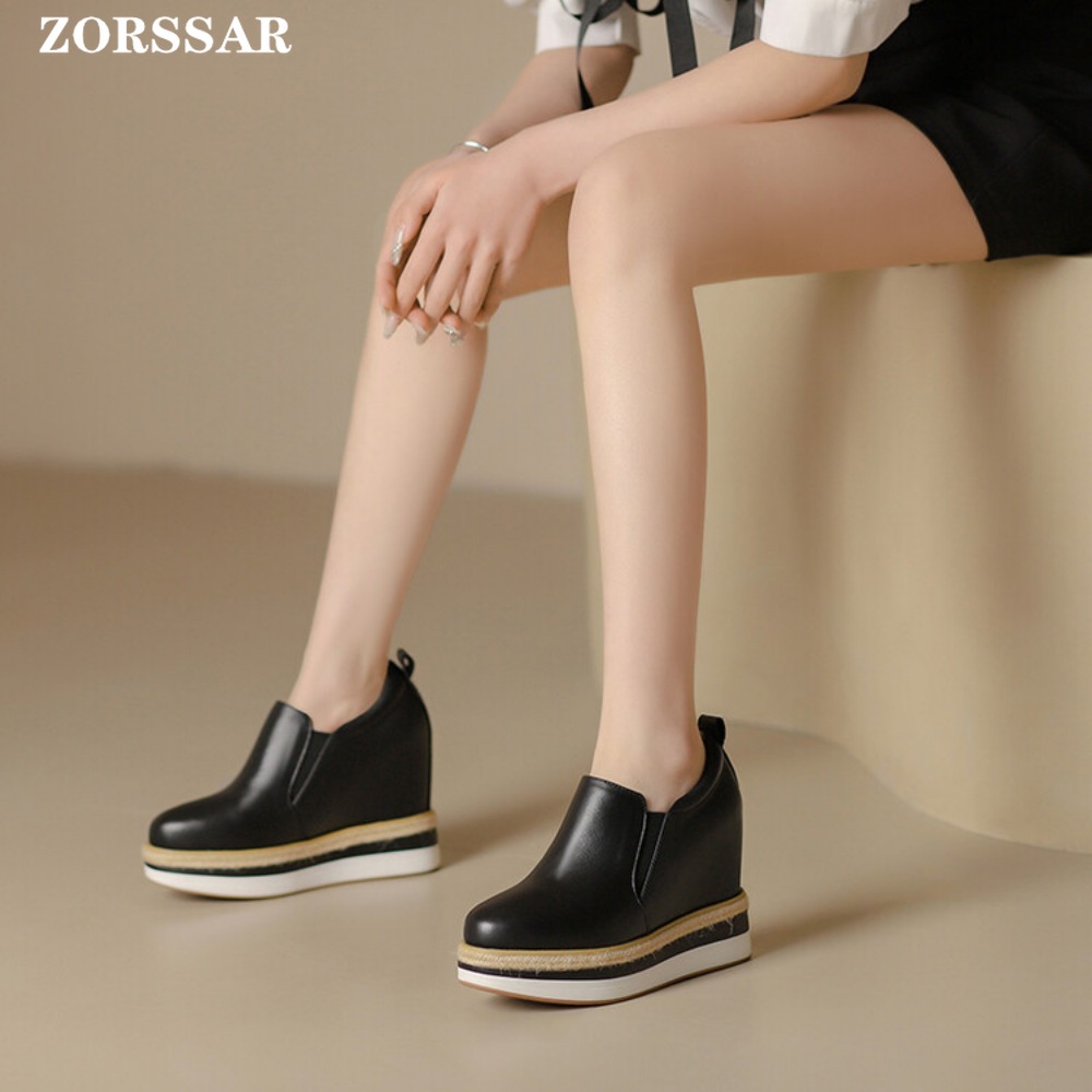 12 سنتيمتر جلد طبيعي منصة إسفي - مراجعة Wedge Espadrille Women وسعره